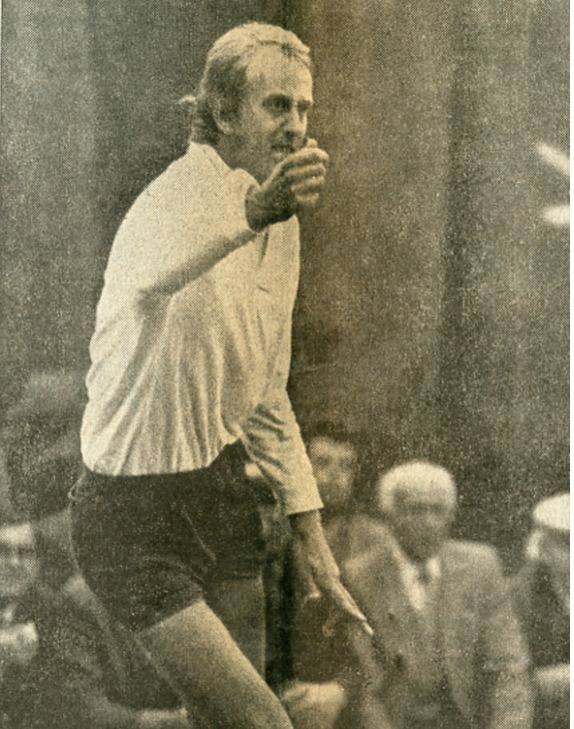 Johan van Seijst tijdens de Van Aismadagen in Bitgum 1972